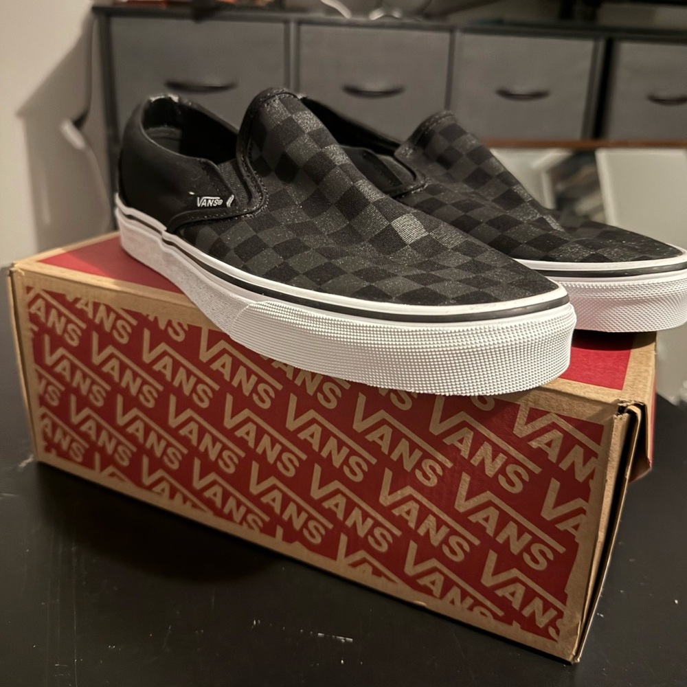 Vans Slip-On Checkerboard in Black and White
